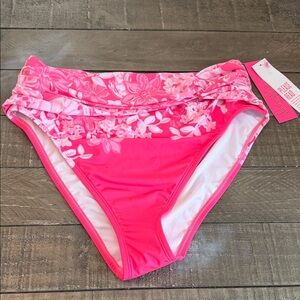 Lilly Pulitzer Yarrow High Waisted Bikini Bottom Size 10
